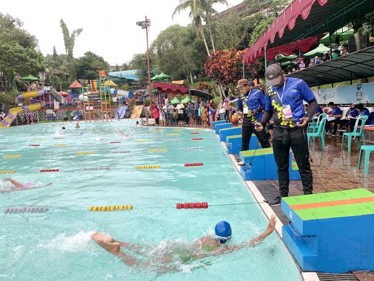 435 Atlet Jateng Jatim Ramaikan Fun Swimming TKL Ecopark 2022 Di Kota