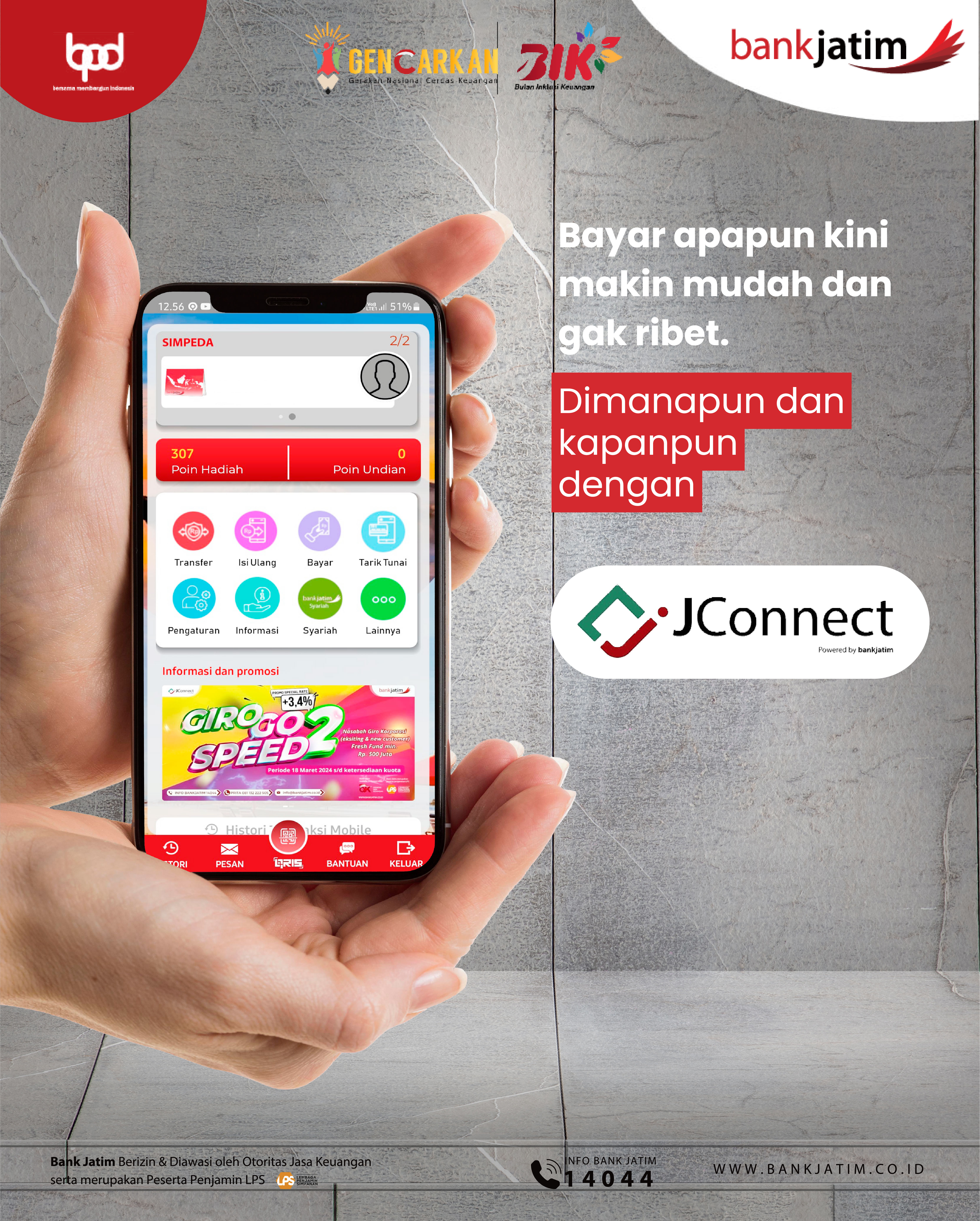 JCONNECT BANK JATIM