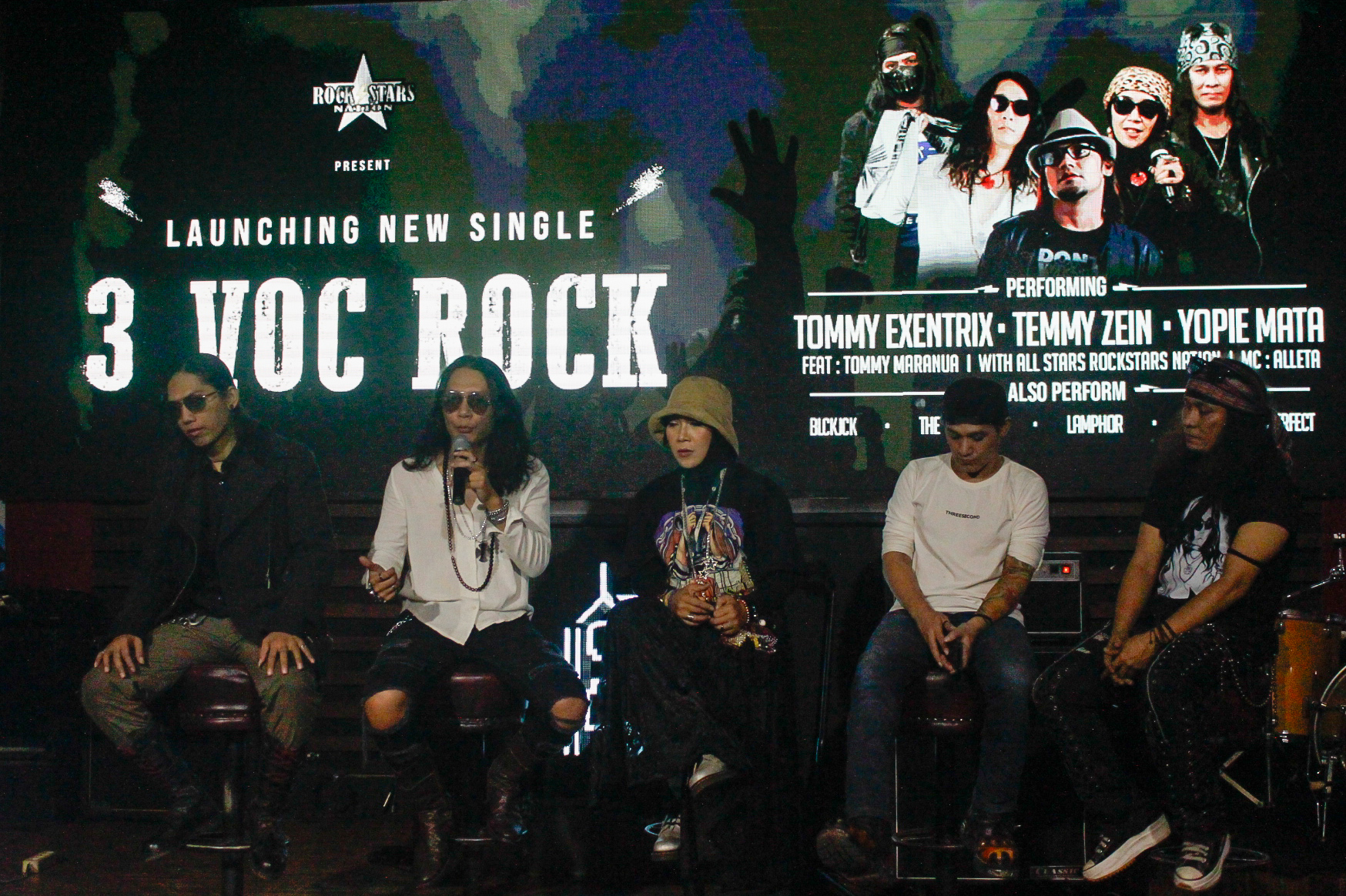 3 VOC Rock Luncurkan Single Bersamaan, Berbeda Tapi Tetap Rock 