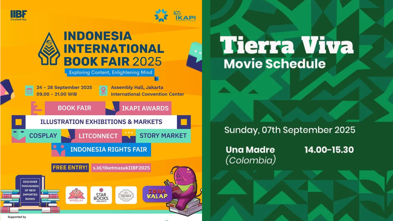 8 Event Jakarta Akhir Pekan 27-28 September 2025, Ide Ngedate Bareng Pasangan