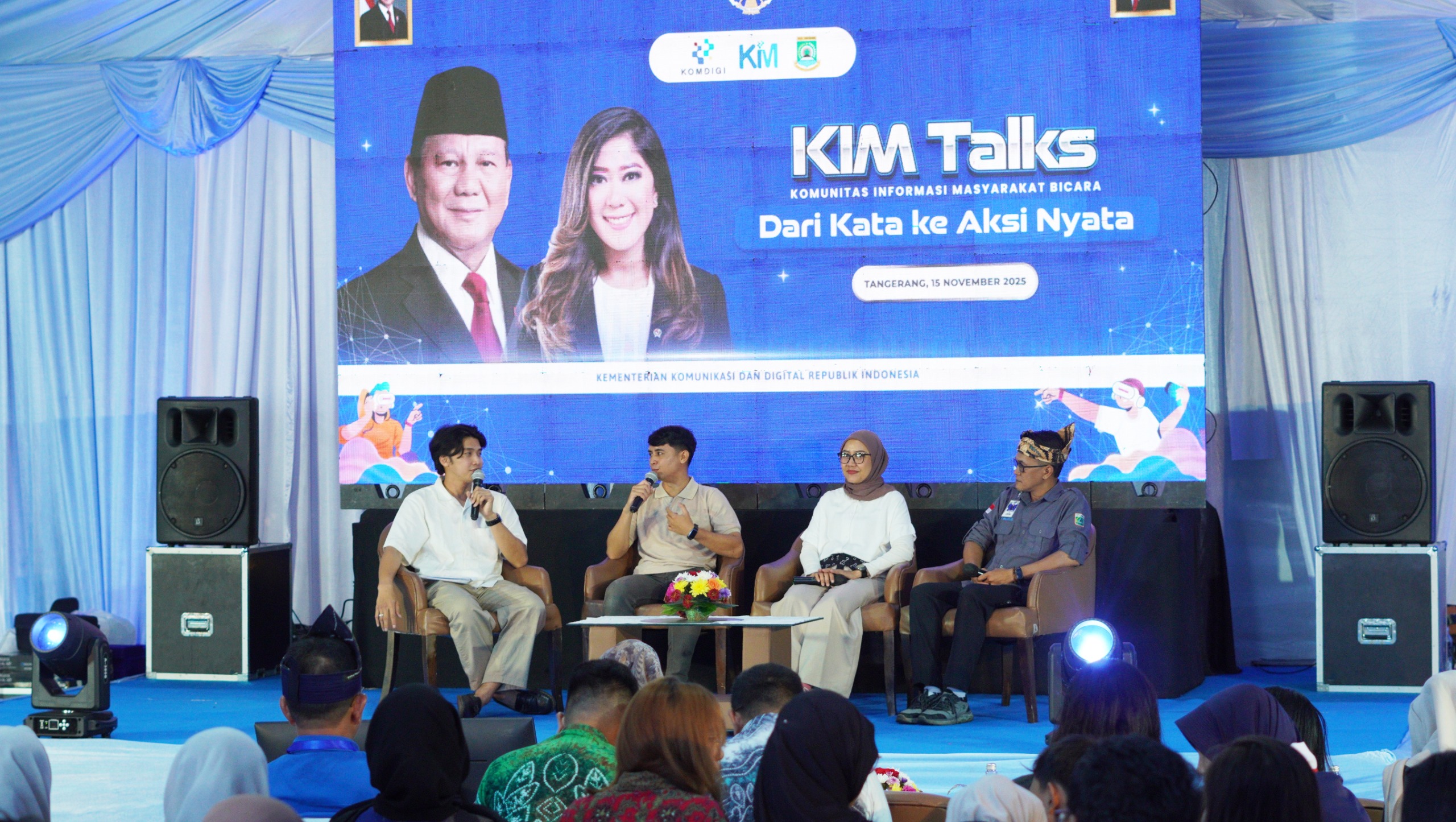 Komdigi Hadirkan KIM Talks dalam Festival KIM 2025, Penguatan Konten Berkualitas di Ruang Digital