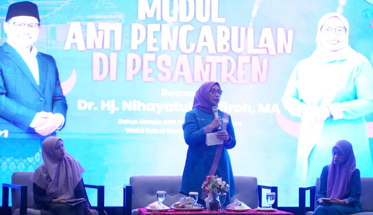 Sosialisasi Modul Anti-Pencabulan Masuk Lingkungan Pesantren, Ninik: Perempuan Bangsa Hadir untuk Lindungi Santri
