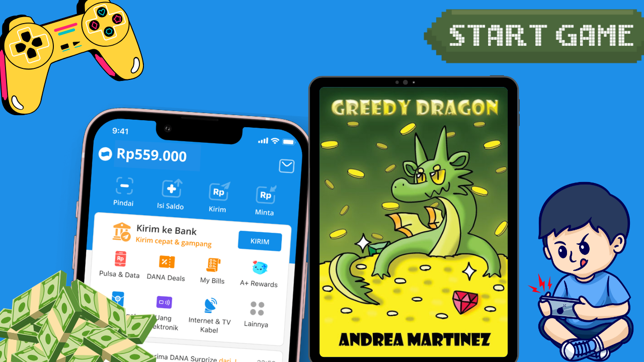 Cara Klaim Saldo DANA Gratis Rp569.000 Hari Ini 10 Juni 2025 Langsung Cair, Lawan Naga di Aplikasi Penghasil Uang Greedy Dragon!