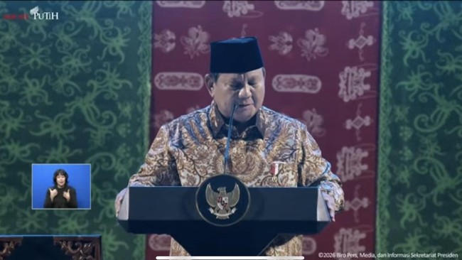 Hadiri Natal Nasional 2025, Prabowo Tegaskan Jati Diri Indonesia sebagai Bangsa Majemuk