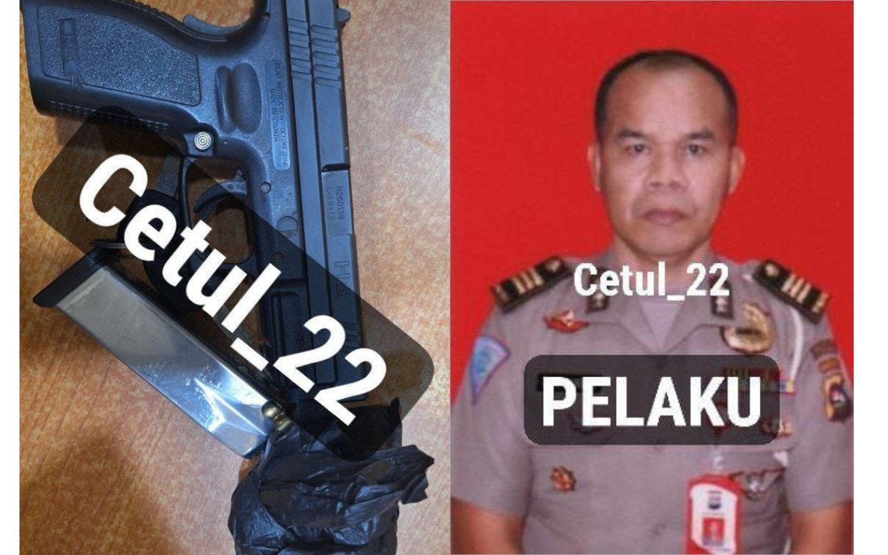 Gunakan Pistol HS-9, AKP Dadang Tembak AKP Ulil Hingga Tembus di Bagian Kepala dan Pipi