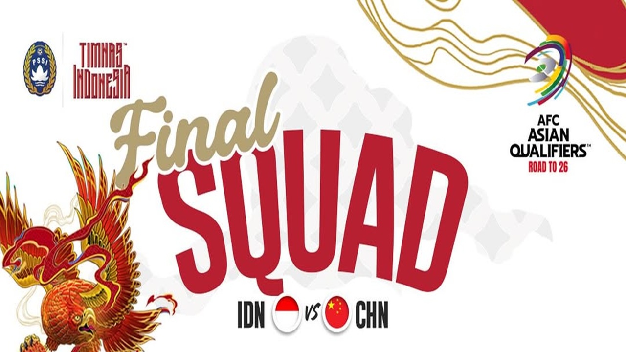 Prediksi Line Up Timnas Indonesia vs China Hari Ini, 5 Nama Penting Dicoret Kluivert!
