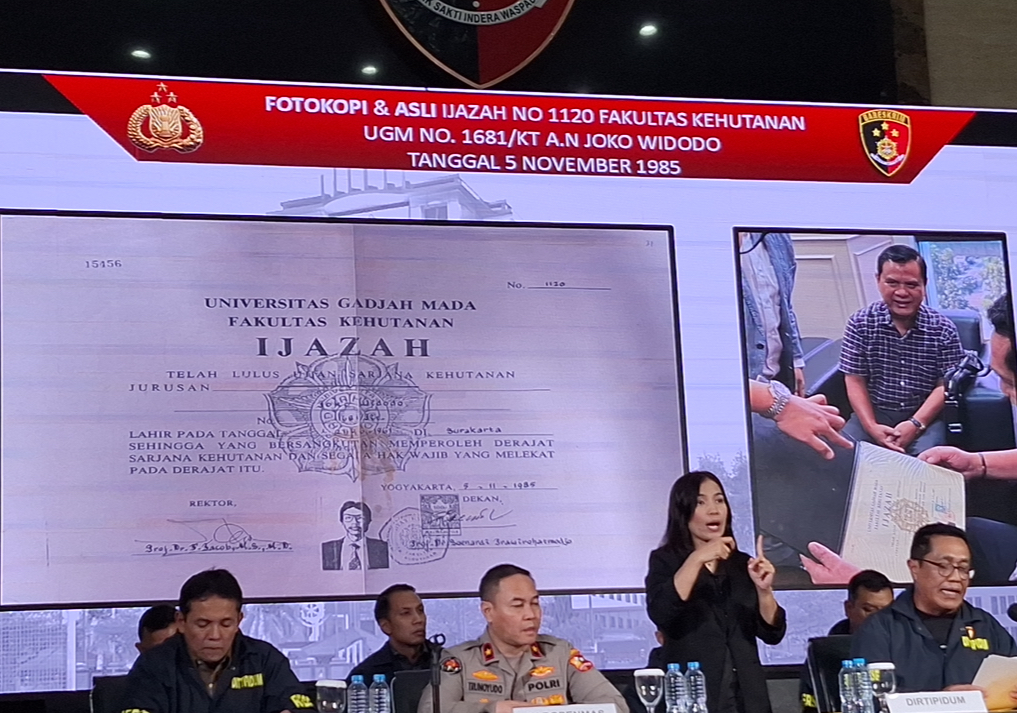 Bareskrim Polri Nyatakan Ijazah Jokowi Asli, Penyelidikan Dihentikan