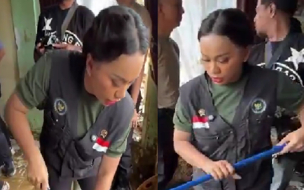 Viral Video Zita Anjani Bersihkan Rumah Warga Banjir Sumatera Tuai Komentar Pedas Netizen