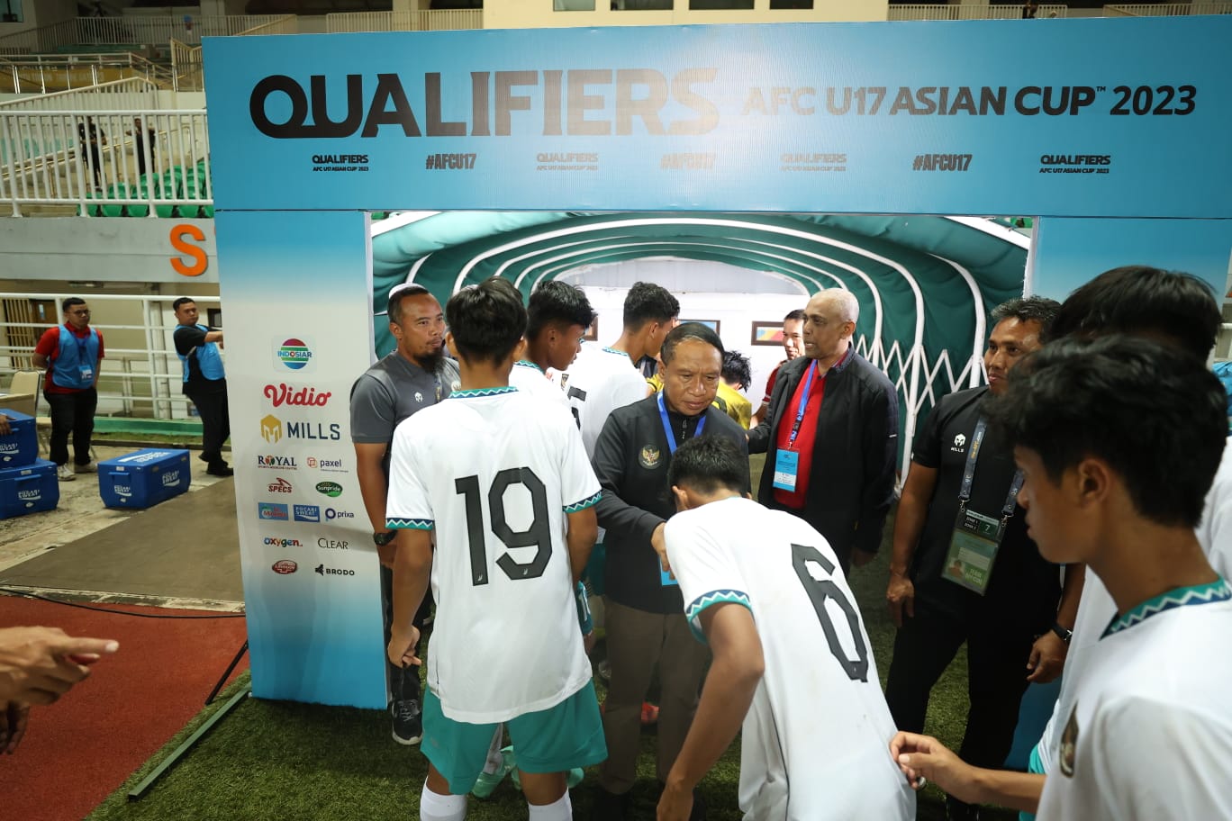Indonesia U-17 Vs Malaysia, Menpora: Semoga Bisa Meraih Kemenangan