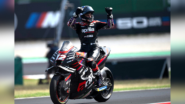 Maverick Vinales Buktikan Kemajuannya Aprilia RS-GP Dengan Raih Raih Podium 3 MotoGP Misano