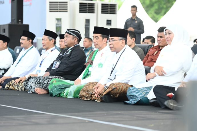 Hadiri Pengukuhan Pimpinan Pusat Pagar Nusa,  Jokowi Ajak Masyarakat Perkuat Persatuan Jelang Pemilu 2024