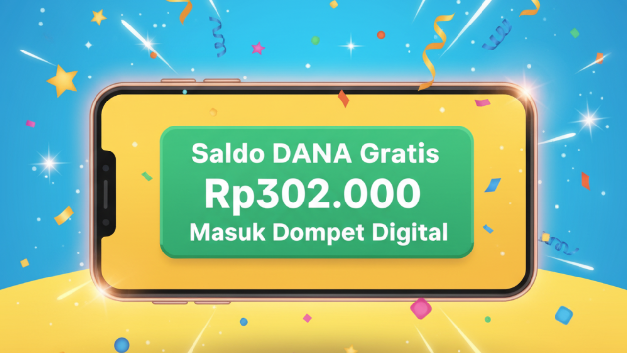 Nomor HP Kamu Terima Saldo DANA Gratis Rp290.000 dari DANA Kaget Siang Ini, Cara Klaimnya Cuma Klik Link