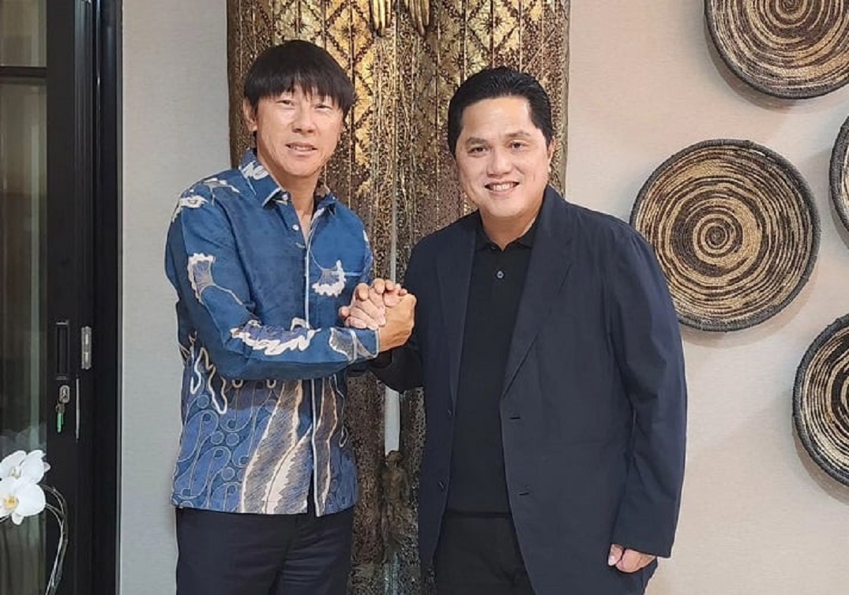 Liarnya Spekulasi Soal Masa depan Shin Tae-yong Bikin PSSI Mumet, Erick Thohir Minta Coach Shin 'Rehat'