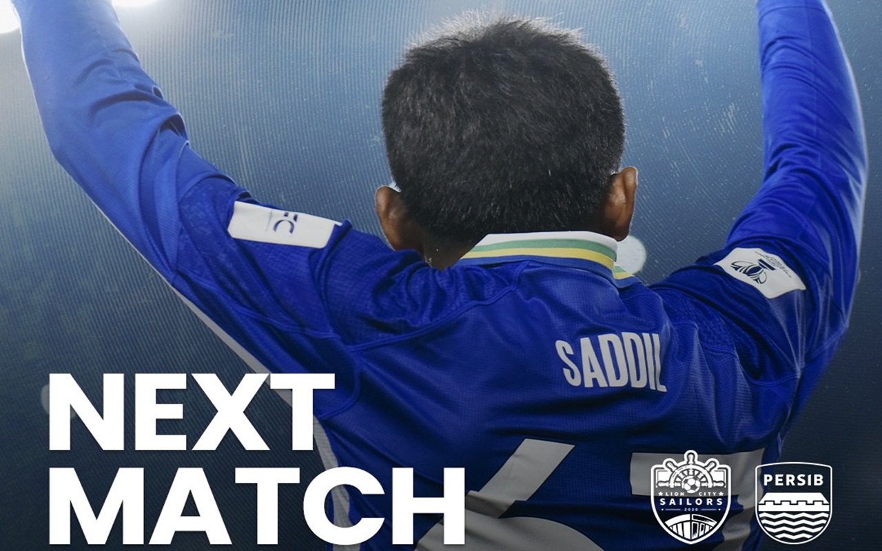 3 Link Streaming Lion City Sailor vs Persib Bandung, KickOFF: 19.15 WIB