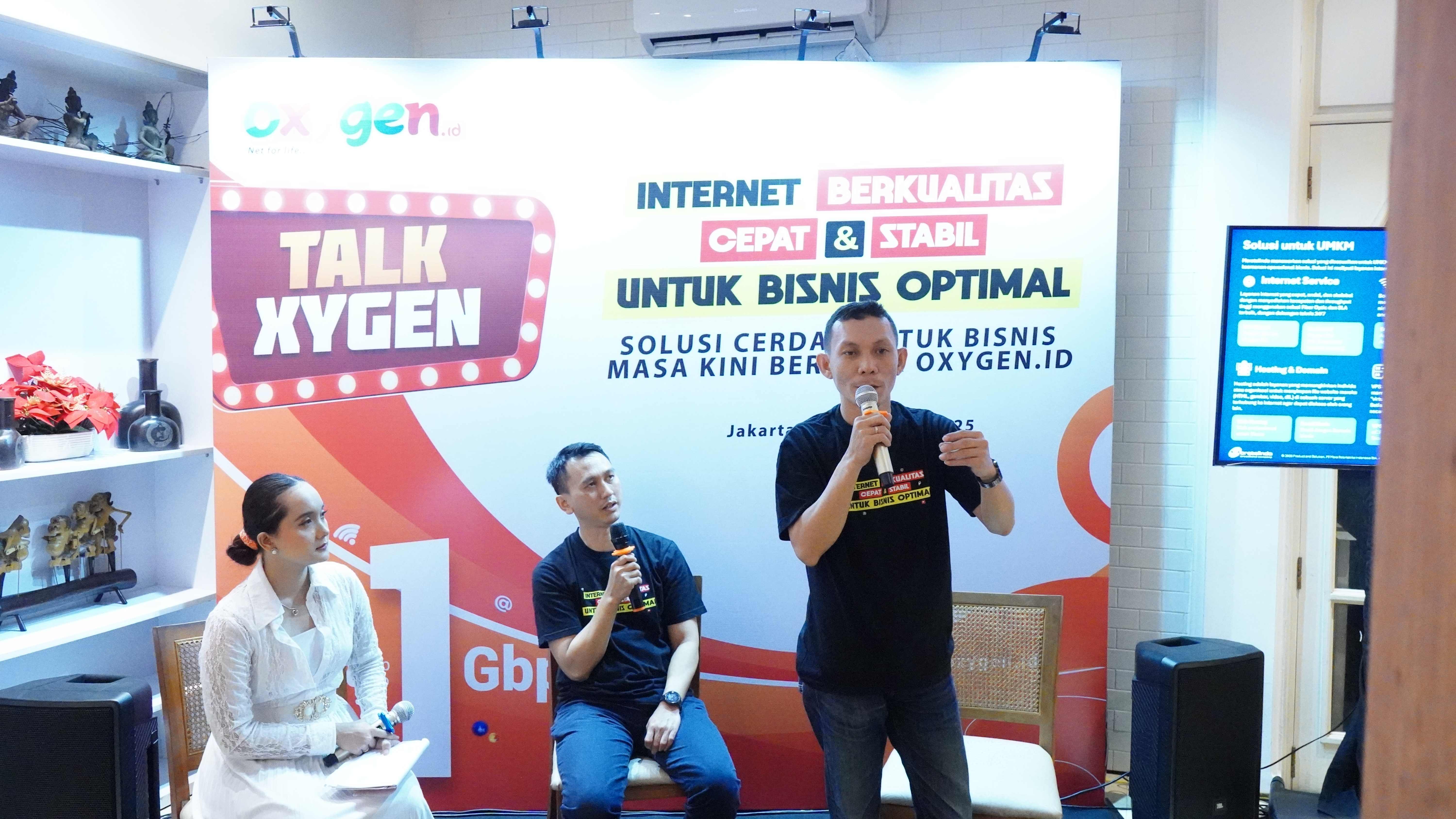 Transformasi Bisnis Melalui Internet Stabil, Oxygen.id Berikan Solusi Lengkap di Acara Talkxygen