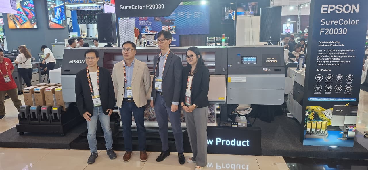 Epson Bawa Teknologi Dye-Sublimation Terbaru, SC-F20030 Siap Dongkrak Produktivitas