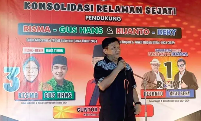 Relawan Sejati Blitar Siap Menangkan Risma-Gus Hans dan Rijanto-Beky