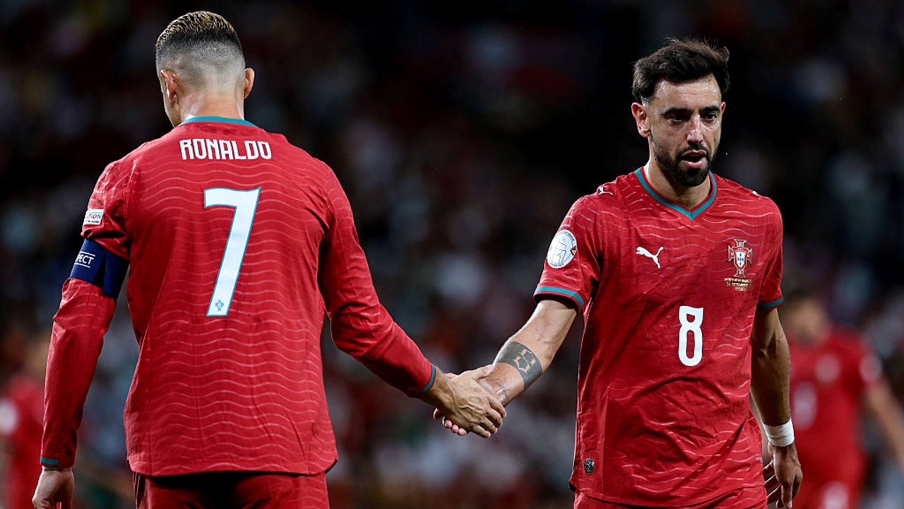 Konflik Ronaldo-Jorge Jesus Belum Reda, Bruno Fernandes Pasang Badan