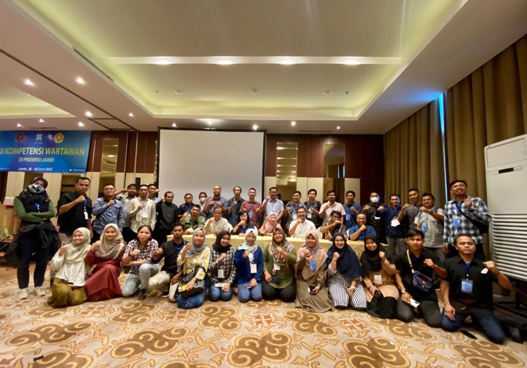 UPN Veteran Yogyakarta Gelar UKW di Jambi, 31 Wartawan Dinyatakan Kompeten