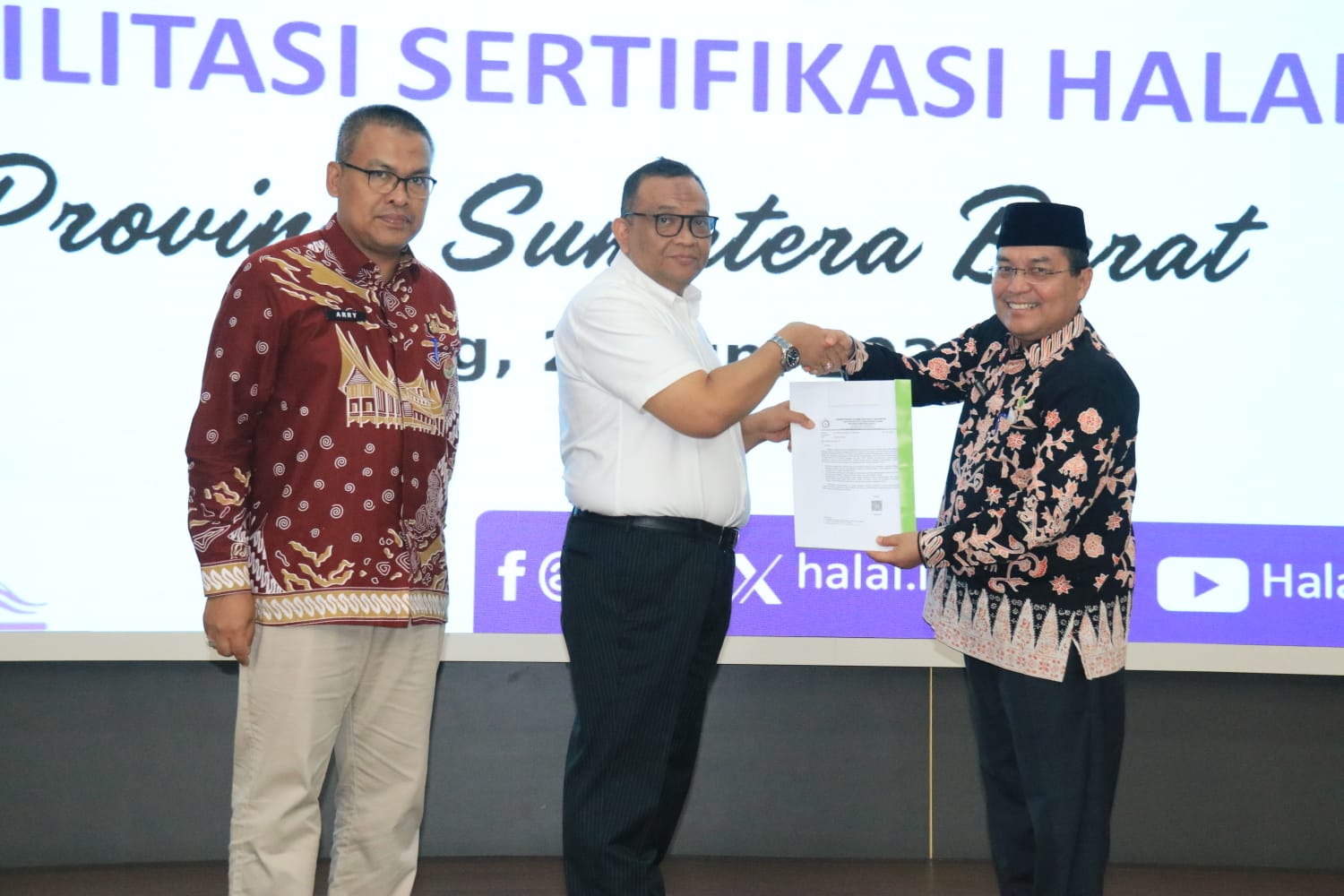 Percepat Sertifikasi Halal, BPJPH Dirikan UPT Halal, Satu di Sumbar