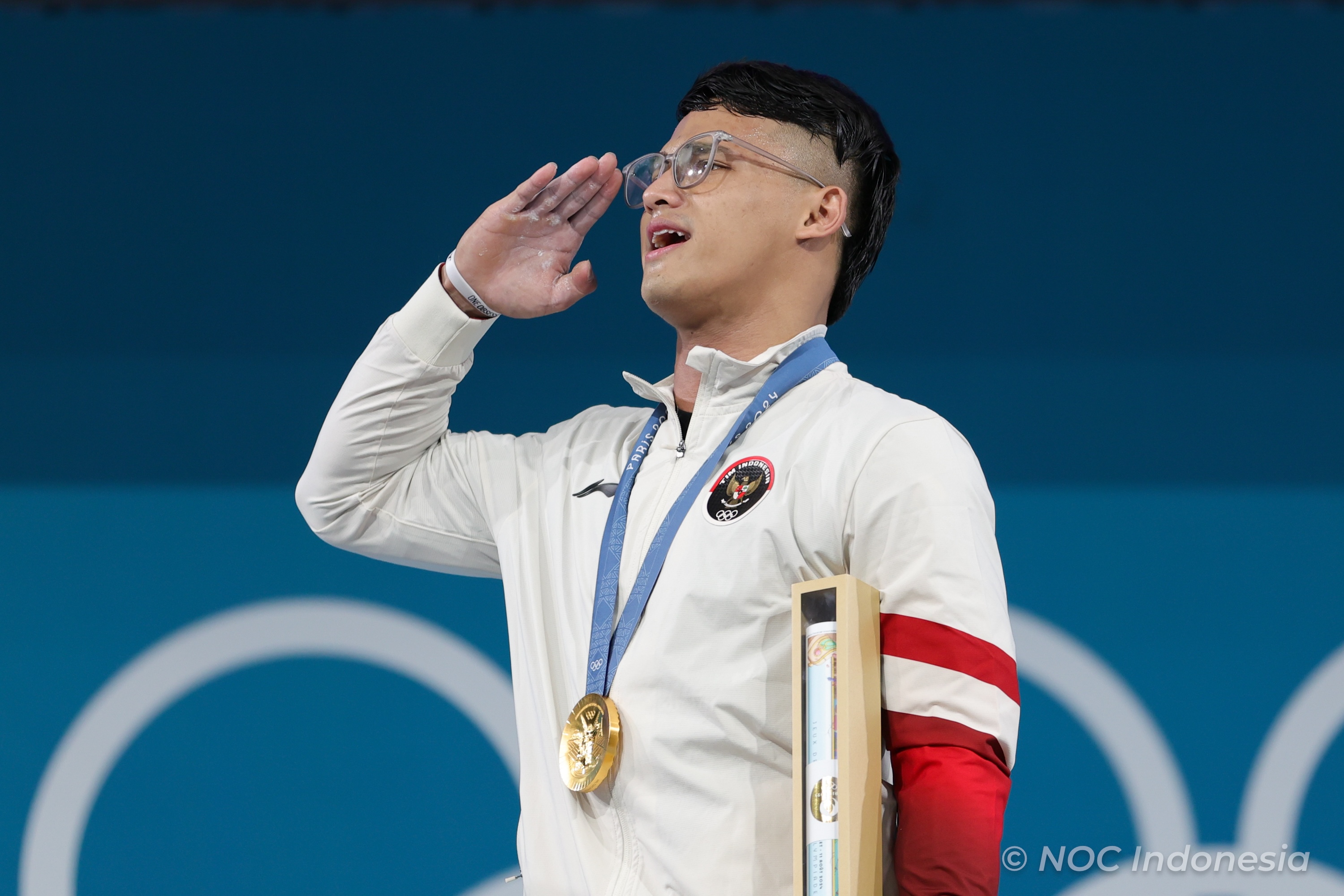 Mengenal Sosok Rizki Juniansyah, Peraih Medali Emas Kedua di Olimpiade Paris 2024 yang Minum Air Cucian Kaki Ibunya