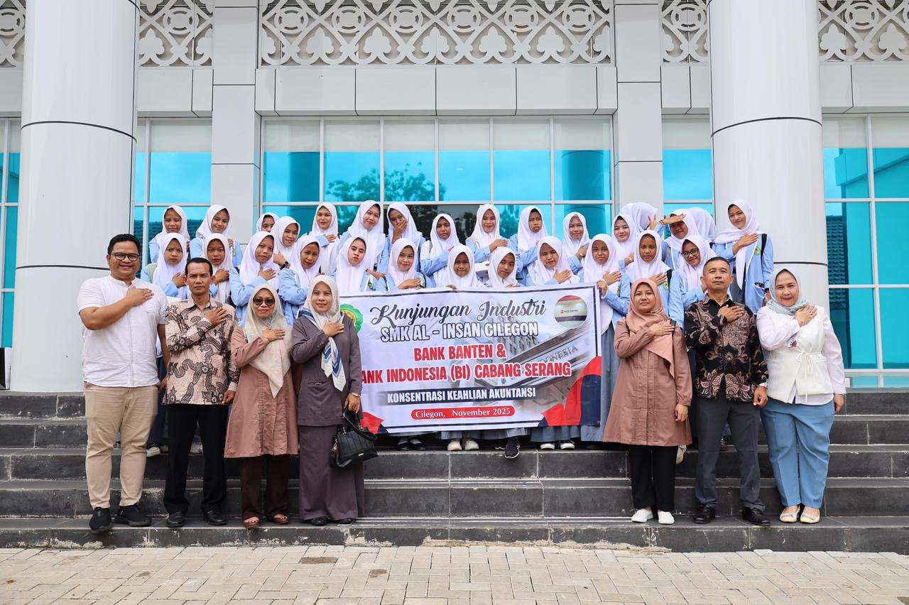 Bank Banten Konsisten Dorong Literasi Keuangan, Sambut Kunjungan Edukasi SMK Al-Insan Cilegon