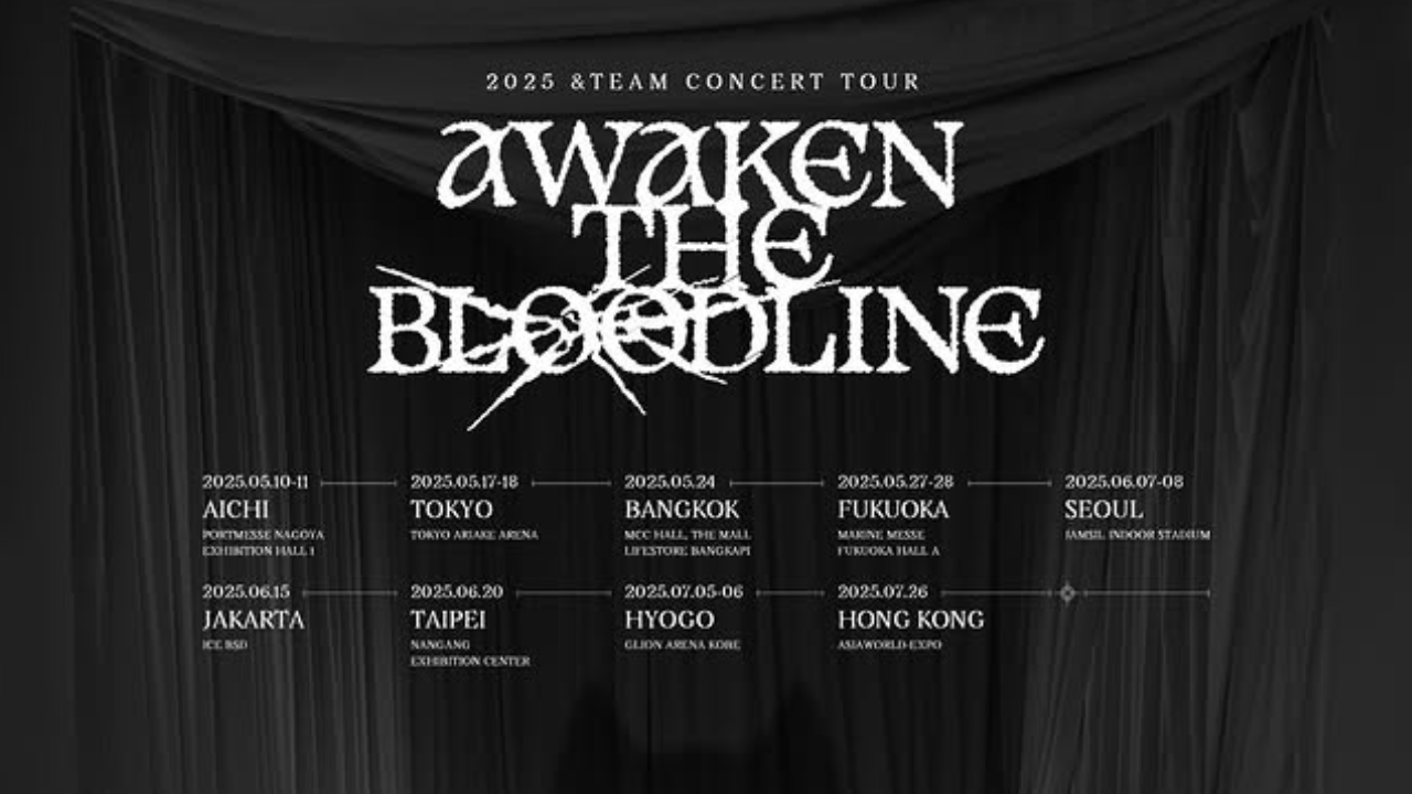 Siapin Duit! &TEAM (ANDTEAM) Gelar Konser di Indonesia 15 Juni 2025