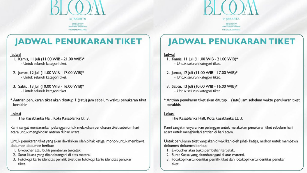 Jadwal Penukaran Tiket Fancon D.O EXO di The Kasablanka Hall, Mulai 11 Juli 2024