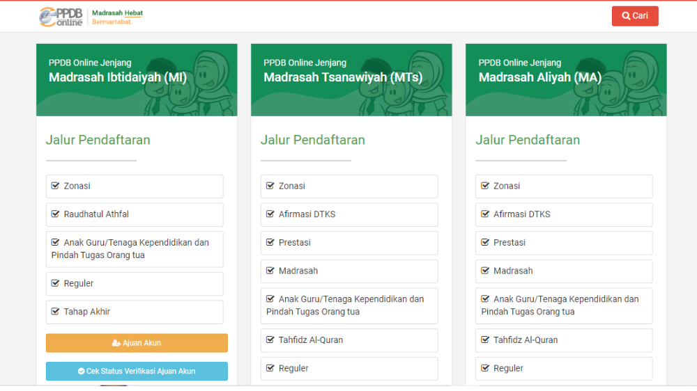 Catat! Jadwal Pendaftaran PPDB Madrasah Jakarta 2024 Jenjang MIN, MTsN dan MAN