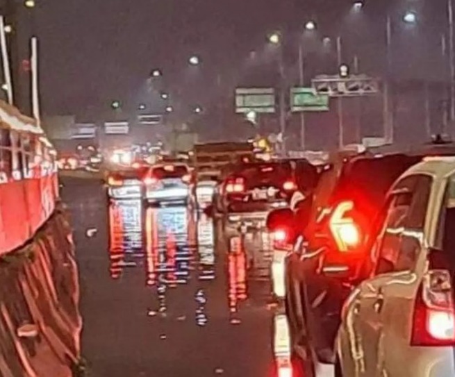 Sempat Macet karena Tergenang Banjir, Tol BSD Kembali Normal Lancar 2 Arah 