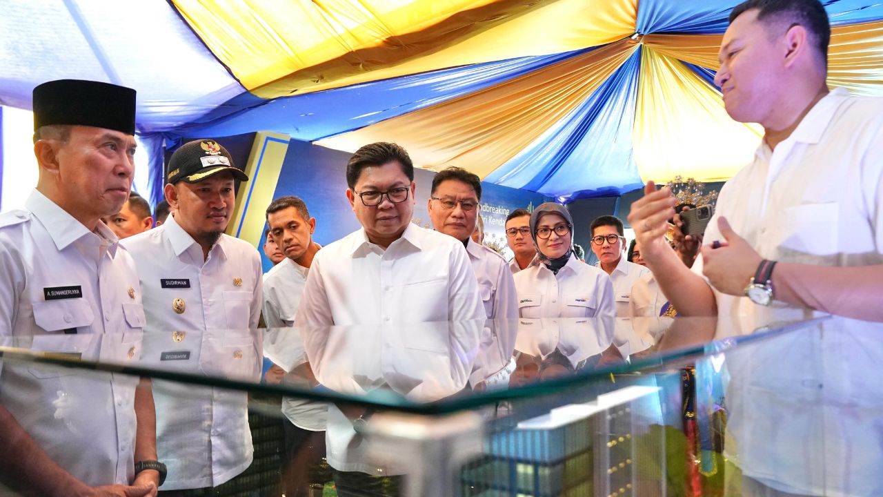 Groundbreaking Menara Mandiri Kendari 2025, Wujud Komitmen Bank Mandiri untuk Indonesia Timur