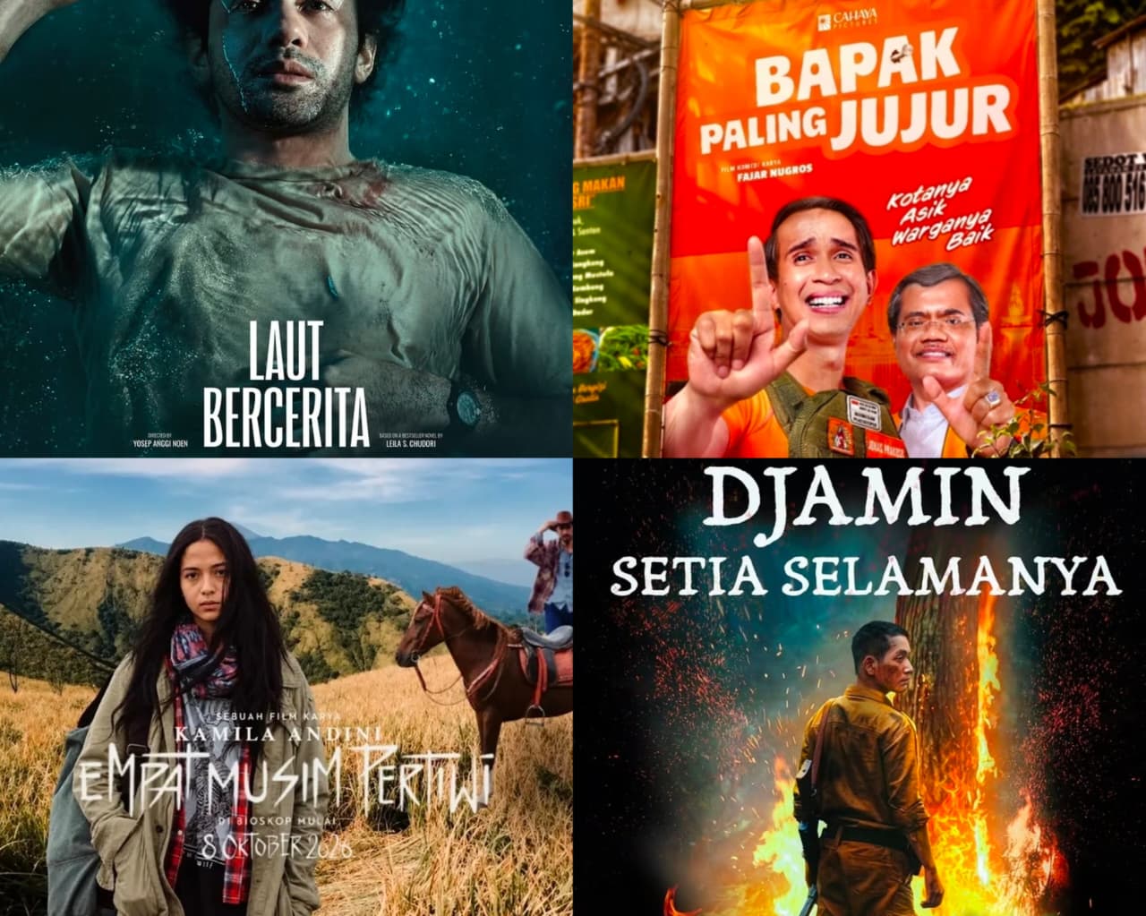 8 Film Indonesia yang Tayang Oktober 2026, Laut Bercerita Paling Ditunggu