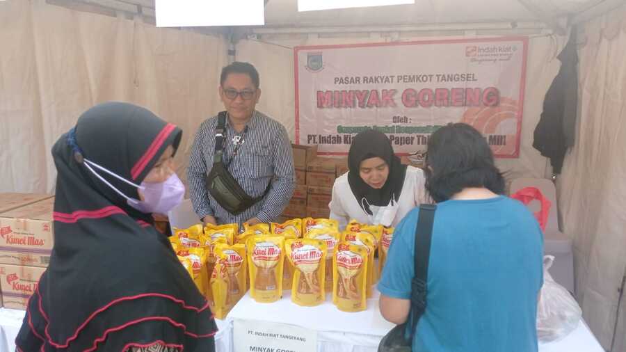 IKPP Gelar Bazzar Murah di Serpong, Minyak Goreng Dijual Rp 14 Ribu