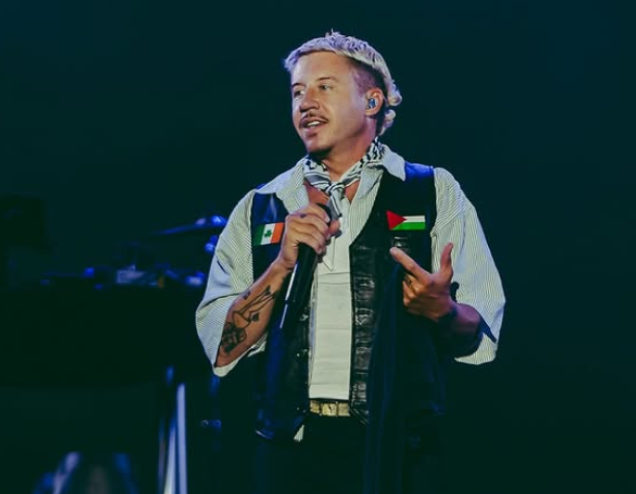 Macklemore Dipecat dari Tur Ed Sheeran Gara-Gara Serukan Free Palestine