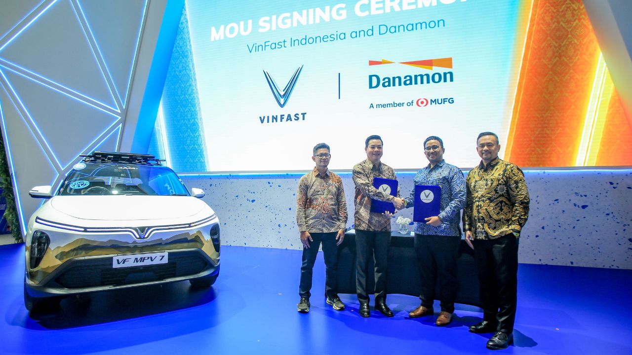GIIAS 2026: VinFast Gandeng Danamon Perkuat Ekosistem Kendaraan Listrik di Indonesia
