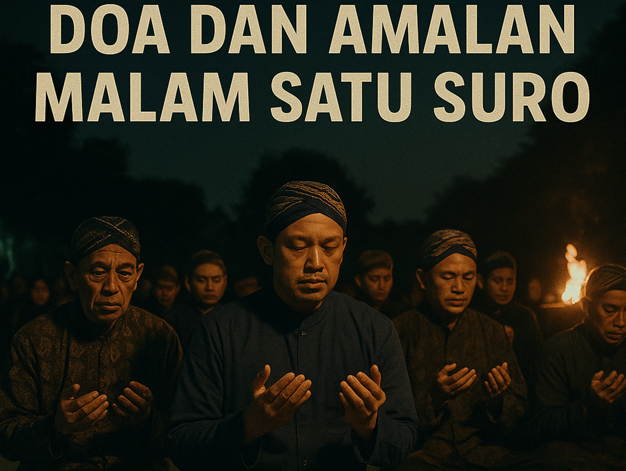 Doa dan Amalan Malam 1 Suro, Perbedaannya Menurut Islam dan Kejawen