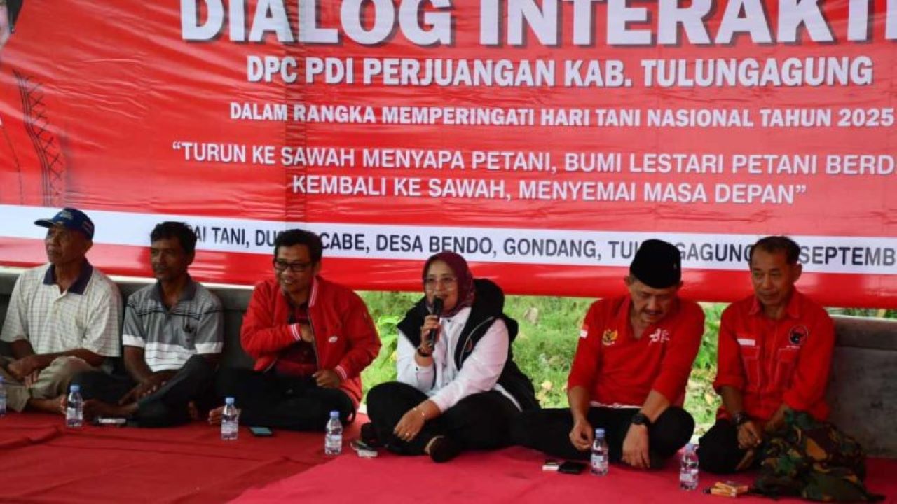 Rembuk Hari Tani Nasional DPC PDIP Tulungagung: Pertanian Organik Memberi Nilai Tambah 