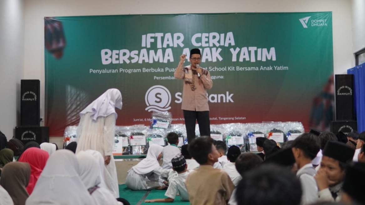 SeaBank dan Dompet Dhuafa Salurkan Santunan dan School Kit Bagi Ratusan Anak Yatim