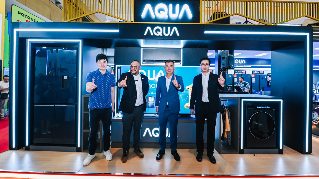 Inovasi Kulkas Terbaru AQUA Elektronik Hadir di PRJ: Lebih Higienis dan Praktis