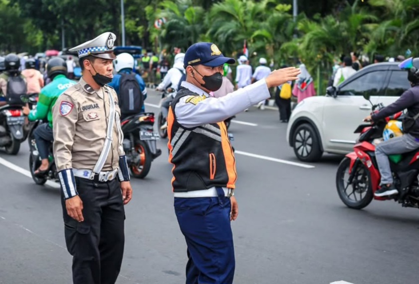 Dishub DKI Rekayasa Lalu Lintas di Jalan Raya Bogor Imbas Pemasangan Pipa PAM