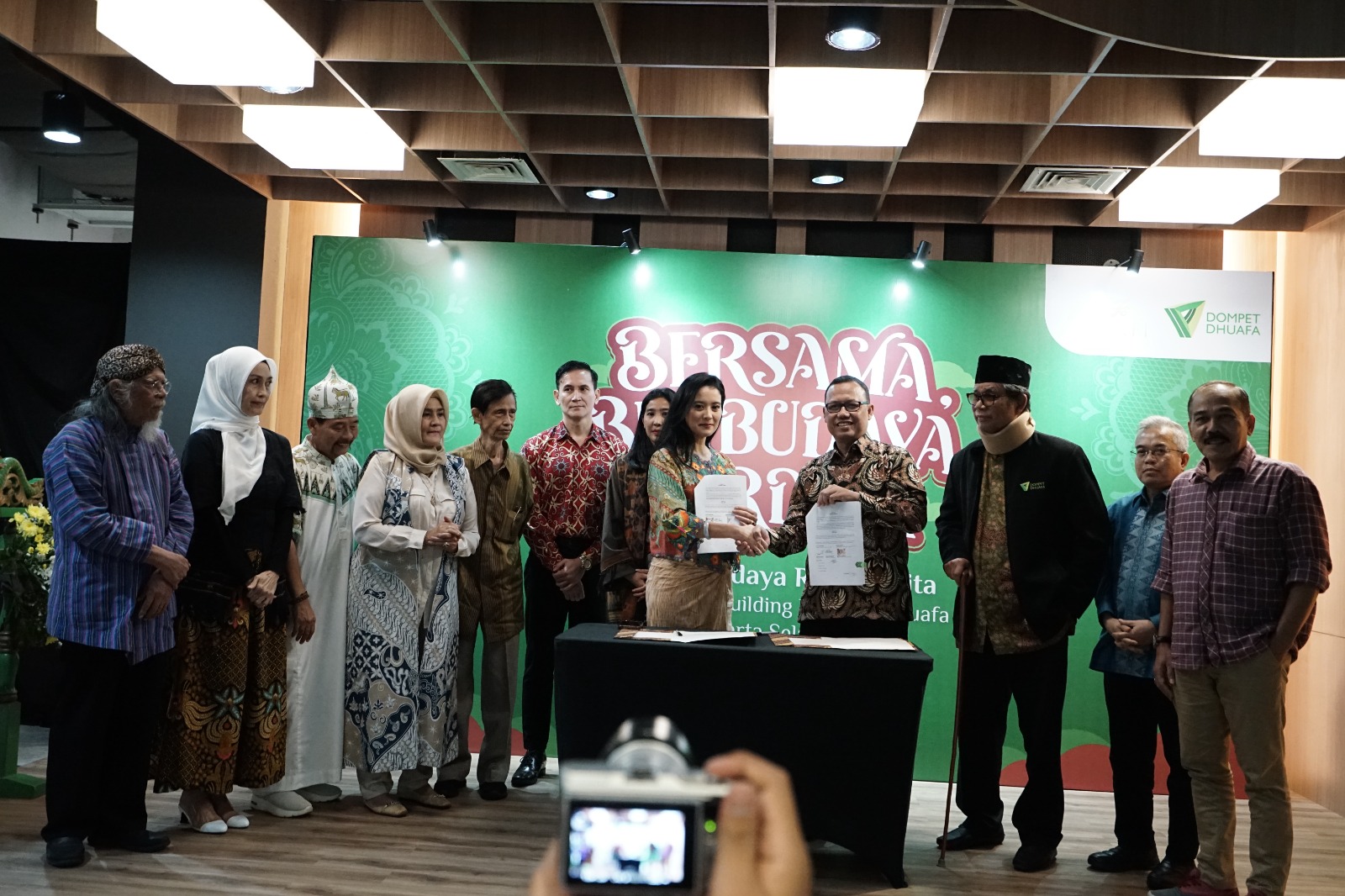 Dompet Dhuafa Bersama PARFI Sepakati Kampanye Kemanusiaan dan Pemberdayaan Budaya