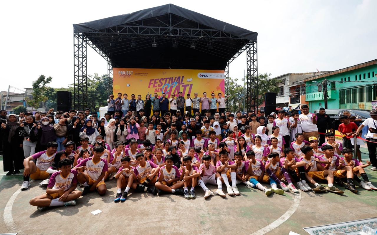 Project Hearts PSA Indonesia Dorong Pendidikan dan UMKM Lokal di Kalibaru