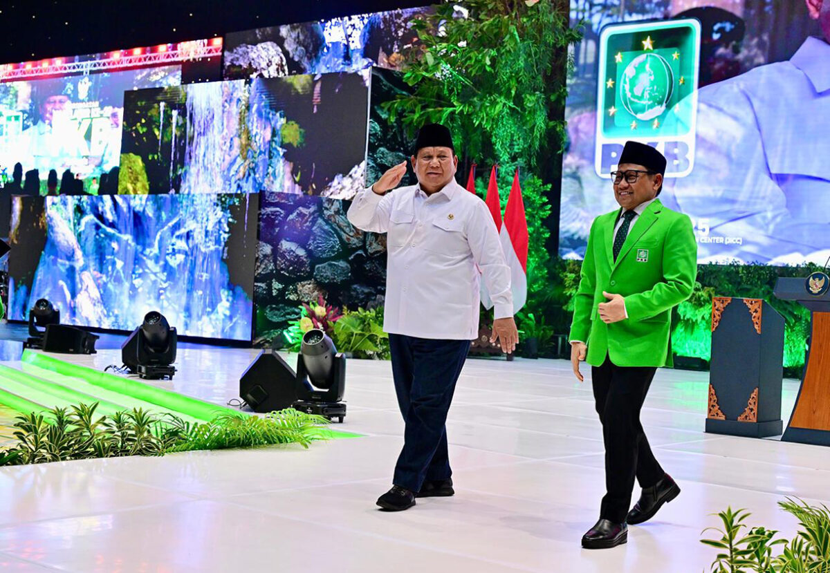 Prabowo Terharu Harlah Ke-28 PKB Angkat Tema Prabowonomics, Singgung Pasal 33 UUD 1945
