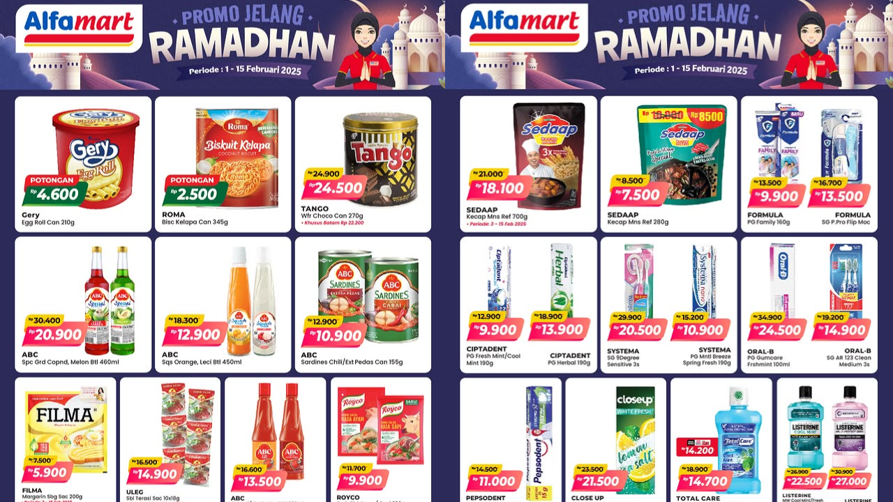 Promo Alfamart Hari Ini 6 Februari 2025 Terbaru, Persiapan Ramadan Sirup ABC Diskon Mulai Rp12 Ribu