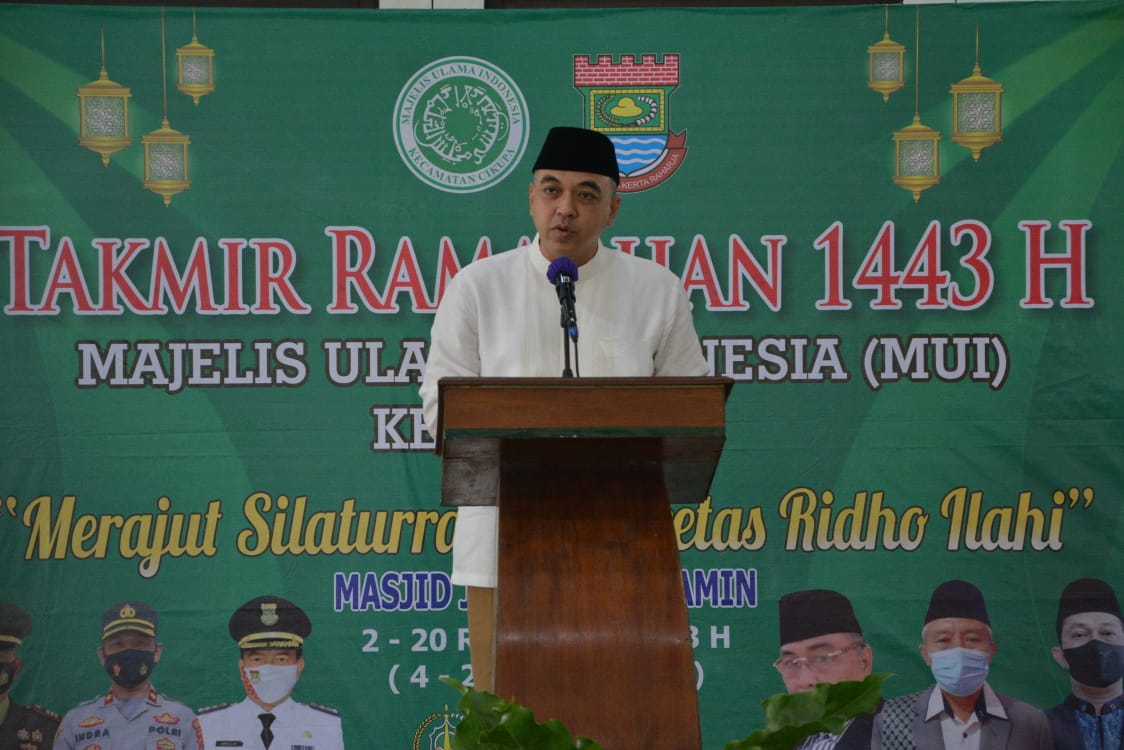 Buka Ta'mir Ramadan MUI Cikupa, Bupati Tangerang Ajak Galakkan Tadarus Al Quran