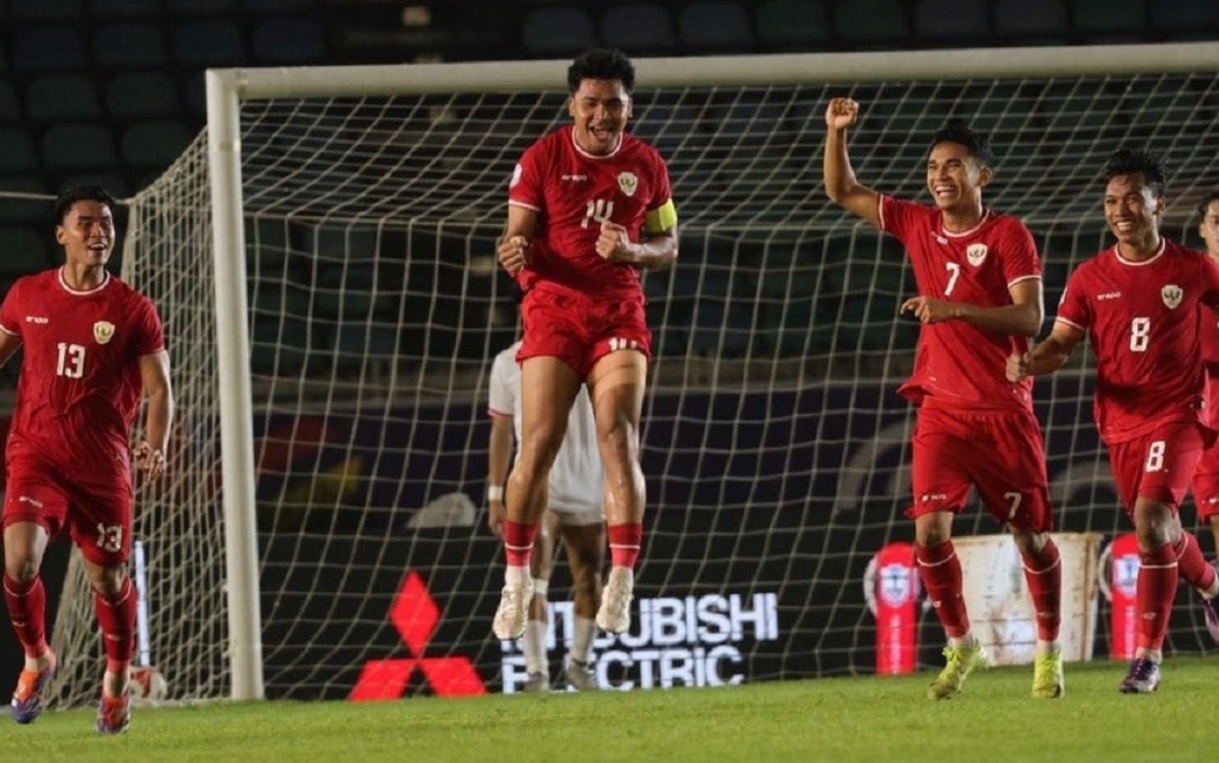 AFF 2024 Indonesia vs Laos 3-3, Marselino Kartu  Merah, Garuda Gagal Comeback! 