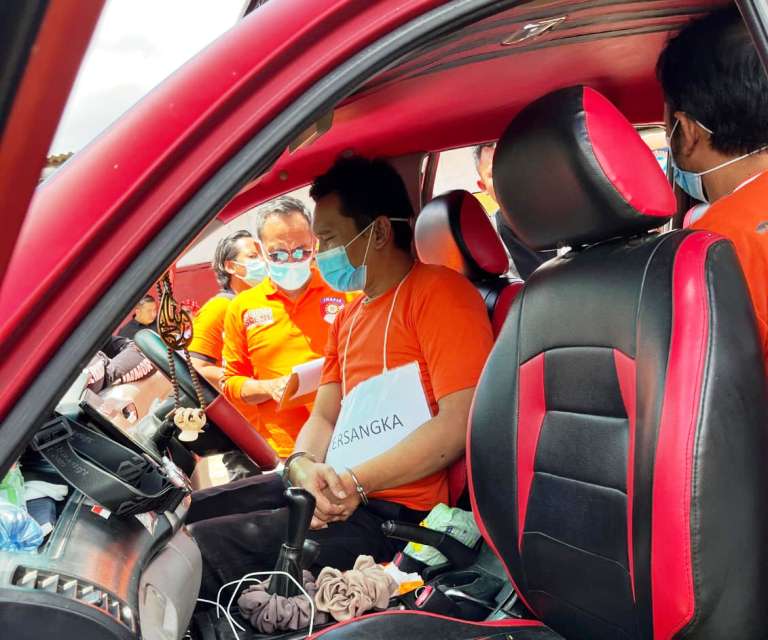 Rekonstruksi Ungkap Cara Pembunuhan Mahasiswi UMM Faradila Amelia oleh Bripka Agus dan Suyitno