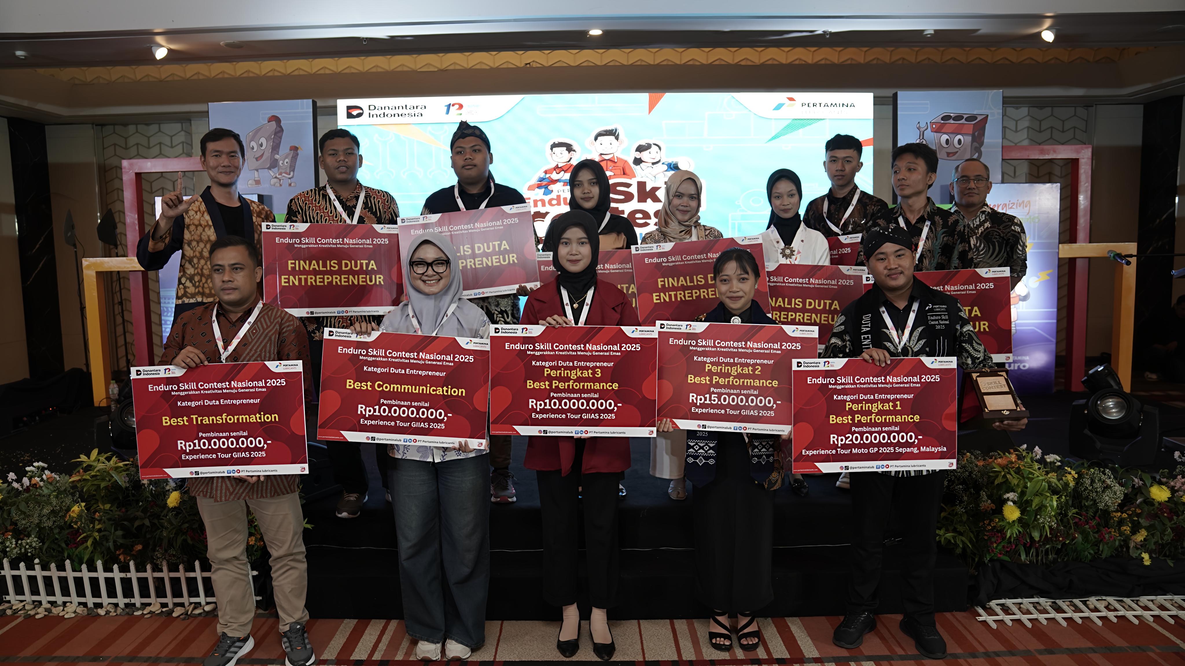 Pertamina Lubricants Kuatkan Link and Match Pendidikan Vokasi dengan Industri Lewat Enduro Skill Contest 2025