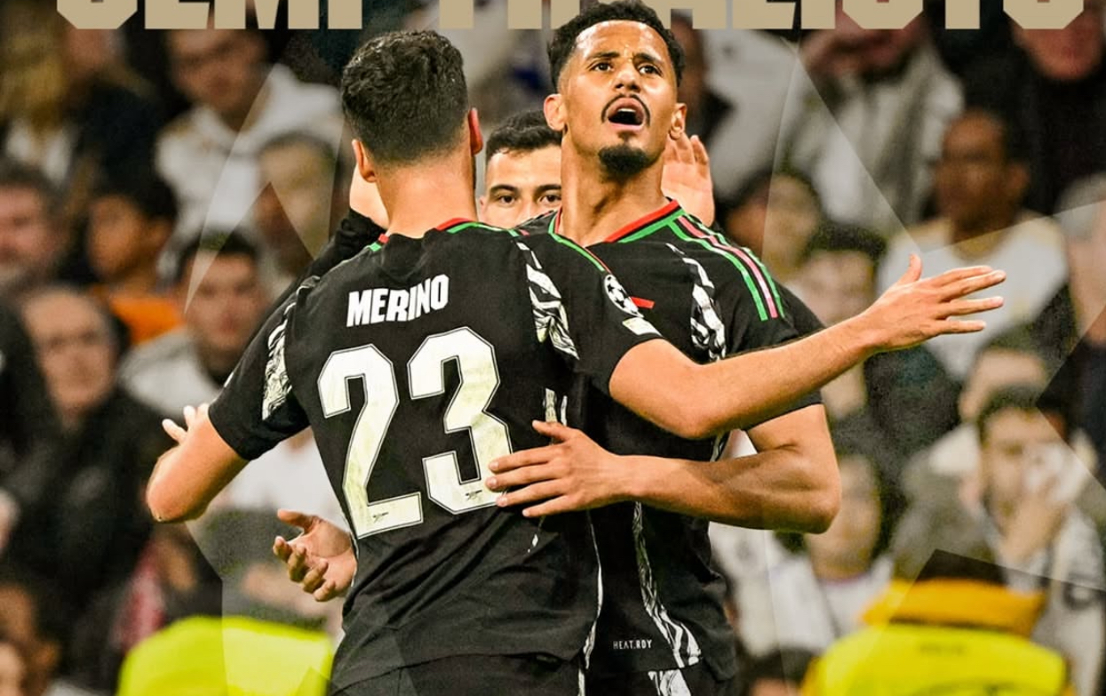 Real Madrid vs Arsenal 1-2: Semangat The Gunners Lolos Semifinal Liga Champions, Los Blancos Nanggung Malu