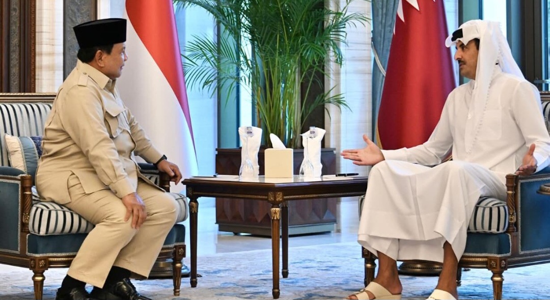 Presiden Prabowo Tunjukkan Dukungan Indonesia untuk Qatar dalam Pertemuan dengan Emir